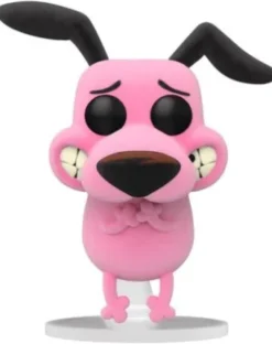 Courage, le chien froussard - Flocked