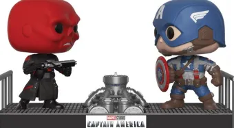 Crâne Rouge Vs Captain America