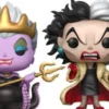Cruella & Ursula avec une Couronne - 2 Pack