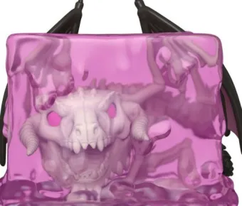 Cube Gélatineux avec Dracoliche - Glow in the Dark