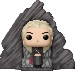 Daenerys Targaryen sur son trône à Dragonstone