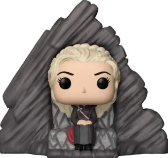 Daenerys Targaryen sur son trône à Dragonstone