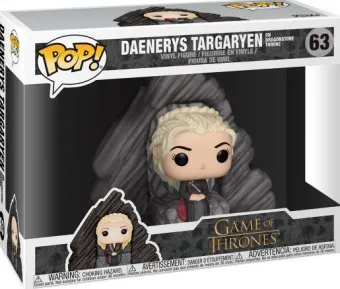 Daenerys Targaryen sur son trône à Dragonstone