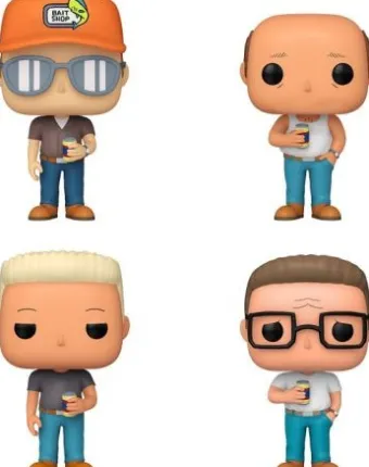 Dale Gribble / Hank Hill / Bill Dauterive / Boomhauer - Pack