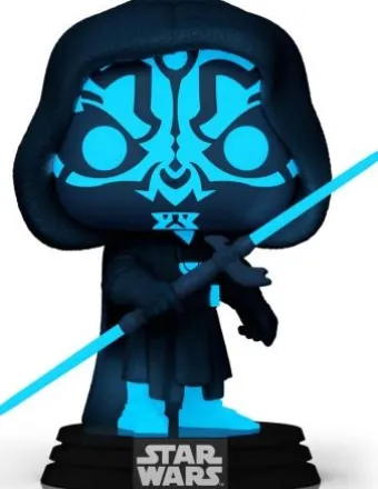 Dark Maul avec double sabre laser - Glow in the Dark