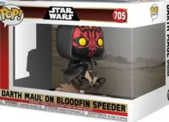 Dark Maul sur Bloodfin Speeder