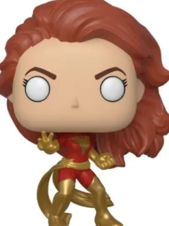 Dark Phoenix Pose en Pleine Action - Brillant dans le noir