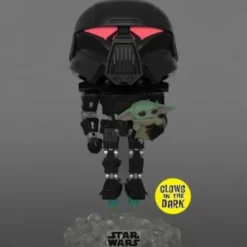 Dark Trooper avec Grogu - Glow in the Dark