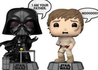 Dark Vador & Luke Skywalker (Je suis ton père) - Pack