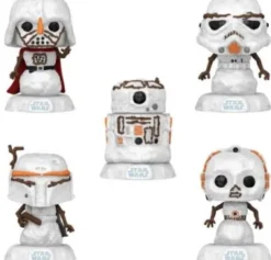 Dark Vador / Stormtrooper / Boba Fett / C-3PO / R2-D2 - Pack