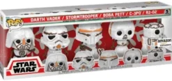 Dark Vador / Stormtrooper / Boba Fett / C-3PO / R2-D2 - Pack