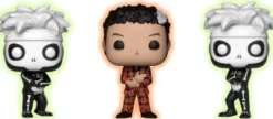 David S. Pumpkins avec Squelettes - Brillant dans le noir - 3 pack
