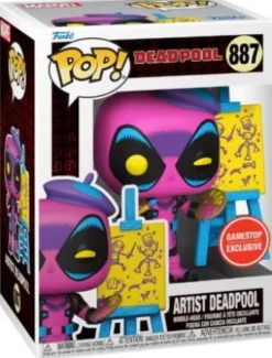 Deadpool Artiste - Black Light