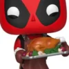 Deadpool avec Dinde de Noël (Super-Héro)