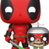 Deadpool avec la tête de Deadpool Zombie