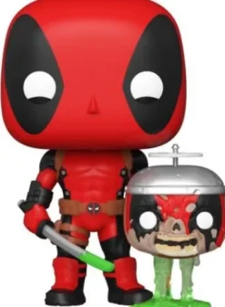 Deadpool avec la tête de Deadpool Zombie