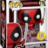 Deadpool dans le gâteau métalisé