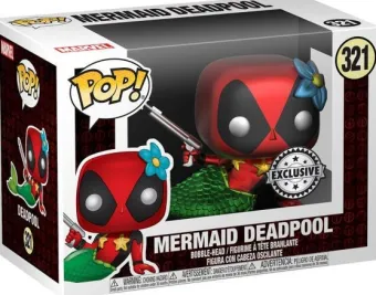 Deadpool en Sirène - Métallique