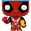 Deadpool à l'heure du bain (bonnet de bain et petit canard)