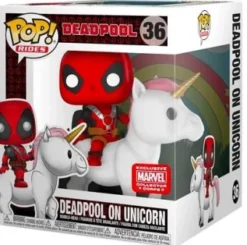 Deadpool sur licorne