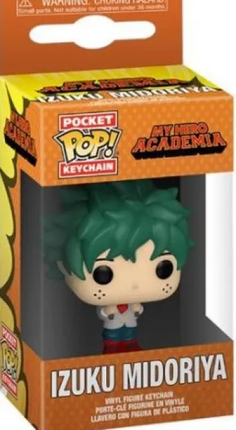 Deku en uniforme école - Porte clés
