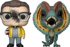 Dennis Nedry & Dilophosaure - 2 Pack
