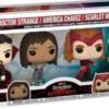 Docteur Strange / America Chavez / Sorcière Rouge / Wong - Pack