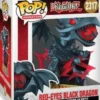 Dragon Noir aux Yeux Rouges