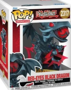 Dragon Noir aux Yeux Rouges