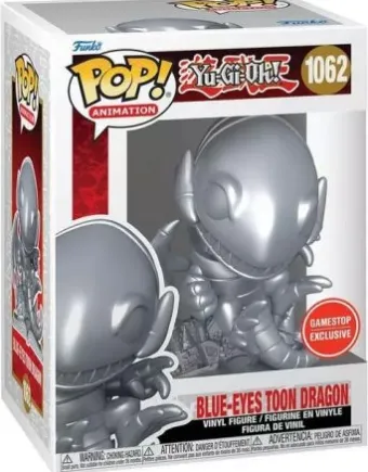 Dragon toon aux Yeux Bleus - Argent