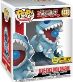 Dragon toon aux Yeux Bleus - Glow in the Dark