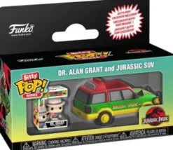 Dr. Alan Grant et Jurassic SUV - Bitty Pop