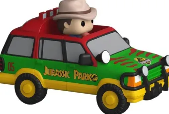 Dr. Alan Grant et Jurassic SUV - Bitty Pop