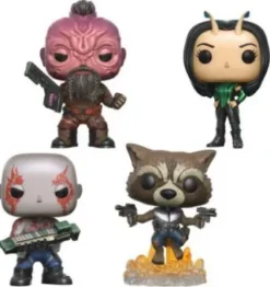 Drax, Rocket, Taserface, Mantis - 4 pack
