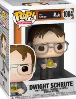Dwight Schrute avec Agrafeuse