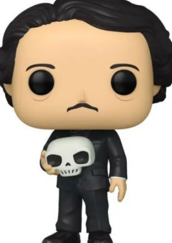 Edgar Allan Poe avec crâne - Glow In The Dark