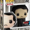 Edgar Allan Poe avec livre