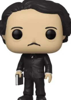 Edgar Allan Poe avec livre