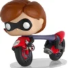 Elastigirl sur Elasticycle