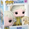 Elsa - Métallique sticker doré