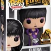 Elvira en Robe Violette - Pailletée