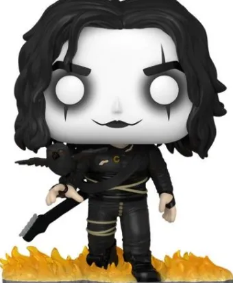 Eric Draven avec Corbeau - Glow in the Dark