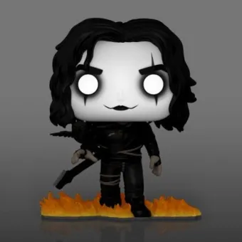 Eric Draven avec Corbeau - Glow in the Dark