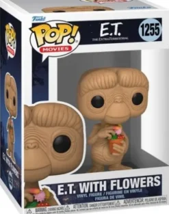 E.T. avec les fleurs