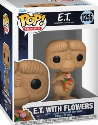 E.T. avec les fleurs