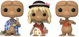 E.T. déguisé, en robe de chambre et avec des fleurs - Pack