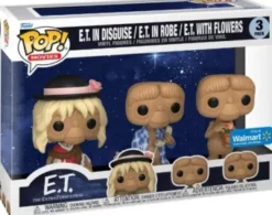 E.T. déguisé, en robe de chambre et avec des fleurs - Pack