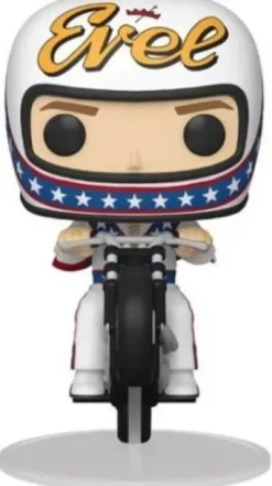 Evel Knievel en moto