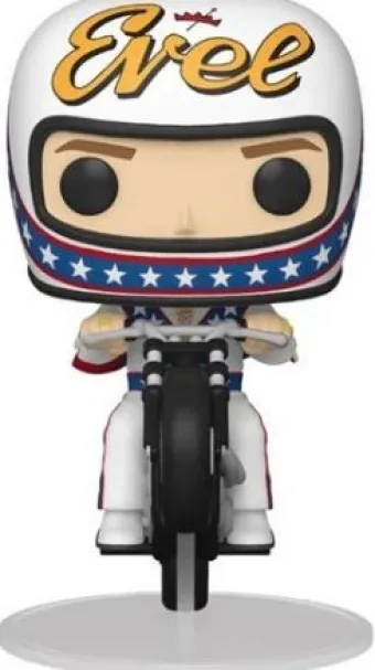 Evel Knievel en moto