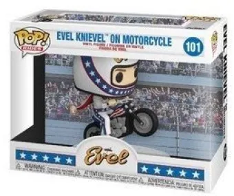 Evel Knievel en moto